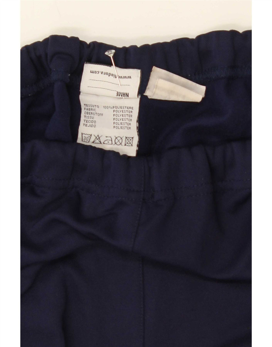 Pantaloni de trening Diadora pentru bărbați Pantaloni de jogging mari poliester bleumarin