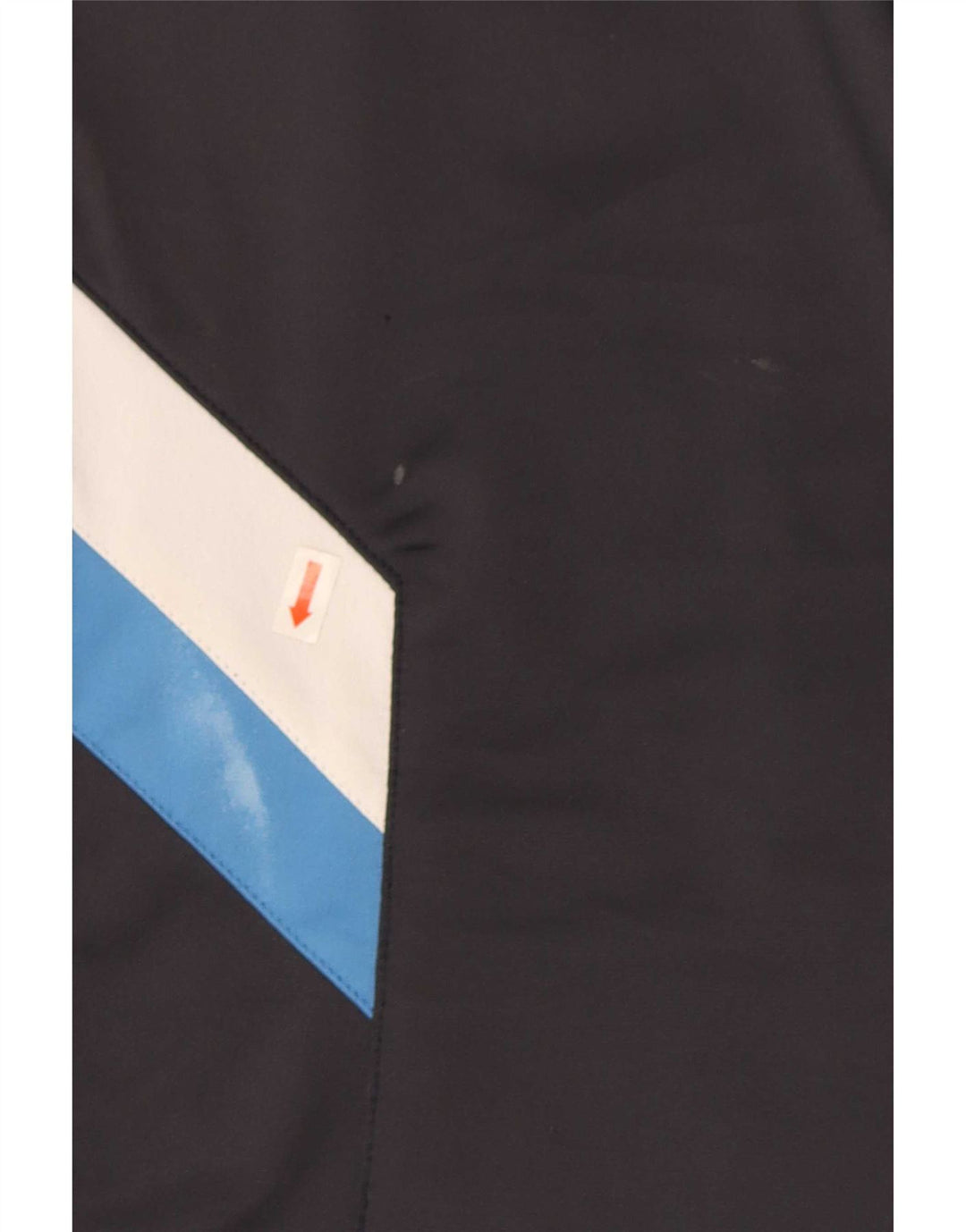 Pantaloni de trening pentru bărbați Kappa, negru mediu, poliester bloc de culoare