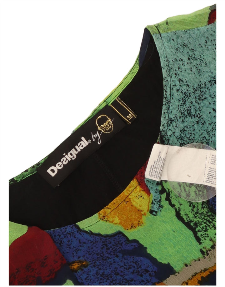 Rochie A-Line Desigual pentru femei cu model abstract EU 38 Medium Multicolor