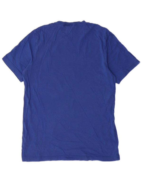 Tricou Bărbați Adidas Top Mediu Bleumarin Bumbac