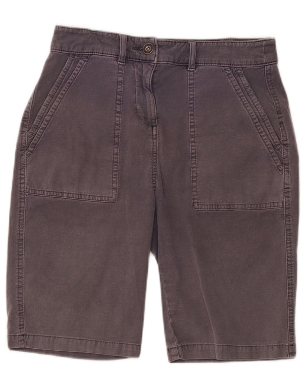 White Stuff Pantaloni scurti chino pentru femei UK 8 Small W28 Bumbac gri