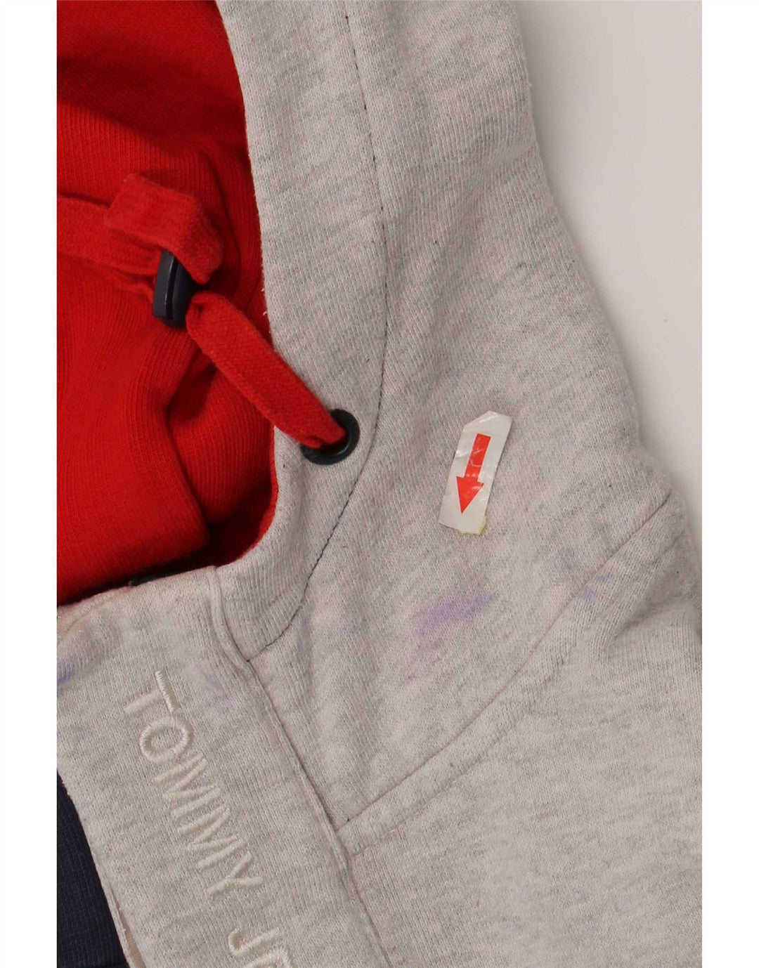 Pulover pentru bărbați Tommy Hilfiger, cu gât cu nasturi, cu glugă, mijlociu, albastru bleumarin