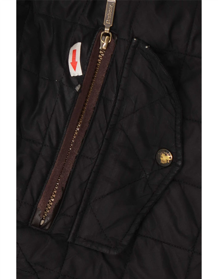Jachetă matlasată pentru bărbați Barbour UK 40 Large Black