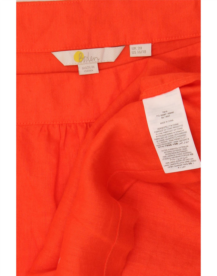 Bluză pentru femei Boden UK 20 2XL Portocaliu in