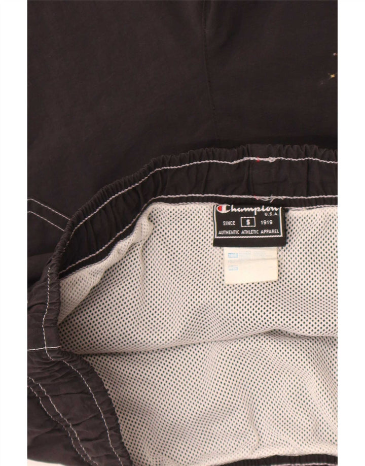 Pantaloni scurți de înot Champion pentru bărbați, nailon mic negru