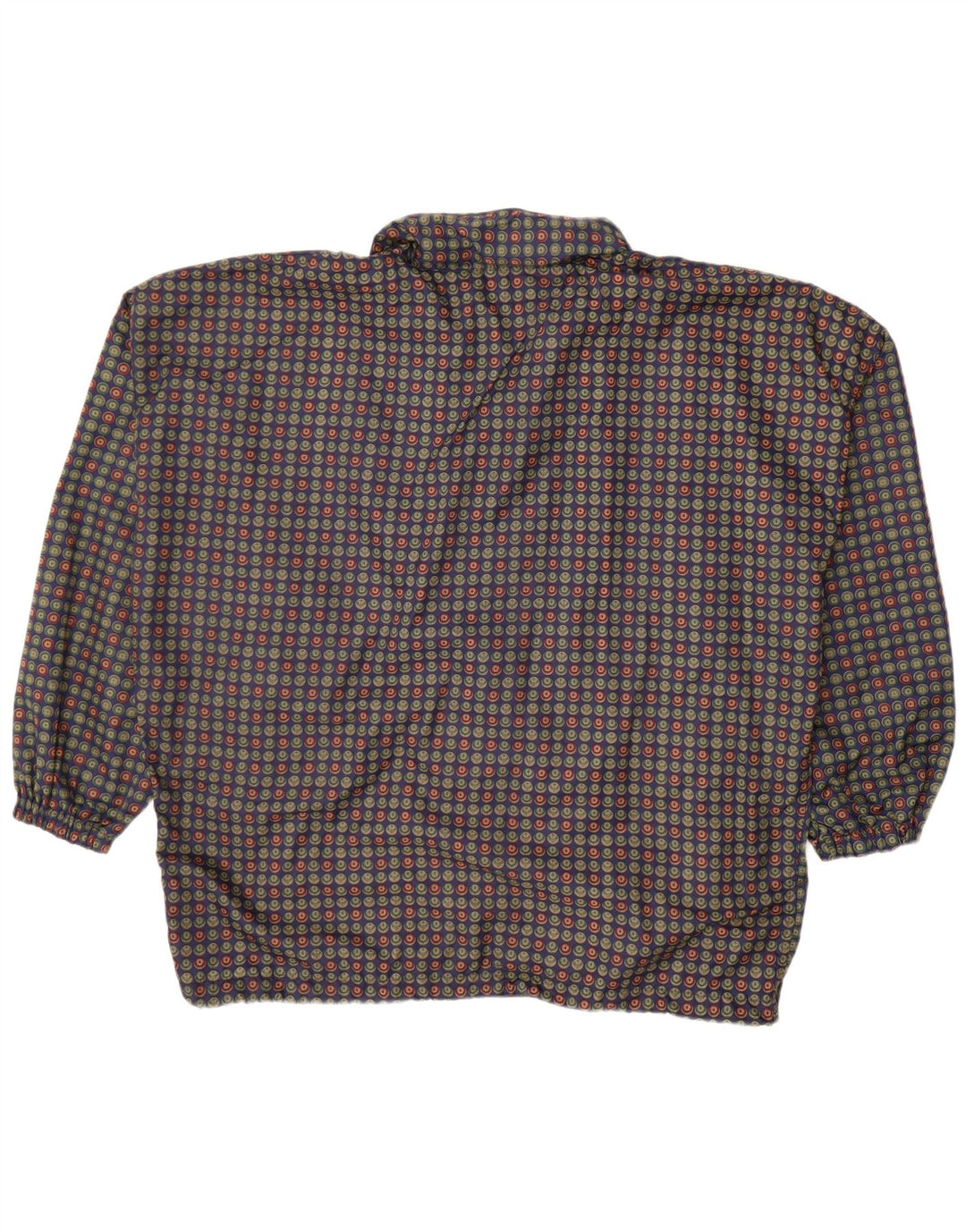 Jachetă bomber supradimensionată pentru bărbați VINTAGE UK 40 mare cu buline albastre