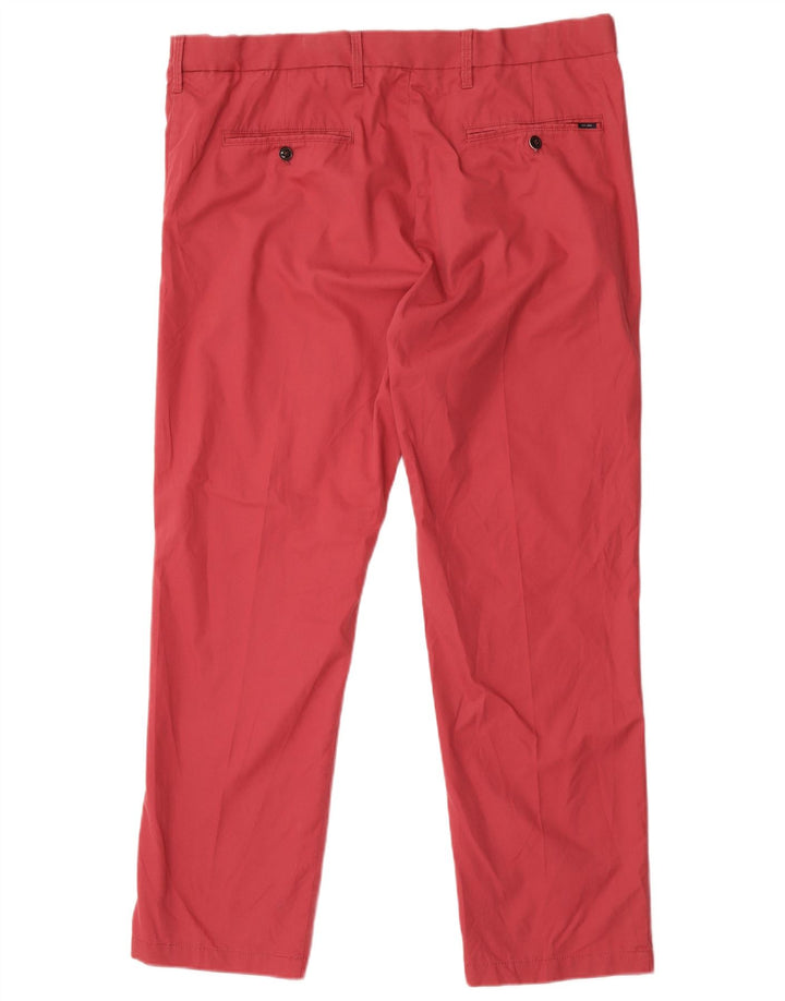 Pantaloni chino obișnuiți pentru bărbați Marks & Spencer L40 L31 bumbac roz