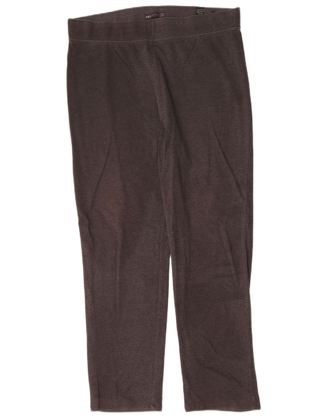Leggings pentru femei Marks & Spencer UK 20 2XL bumbac gri