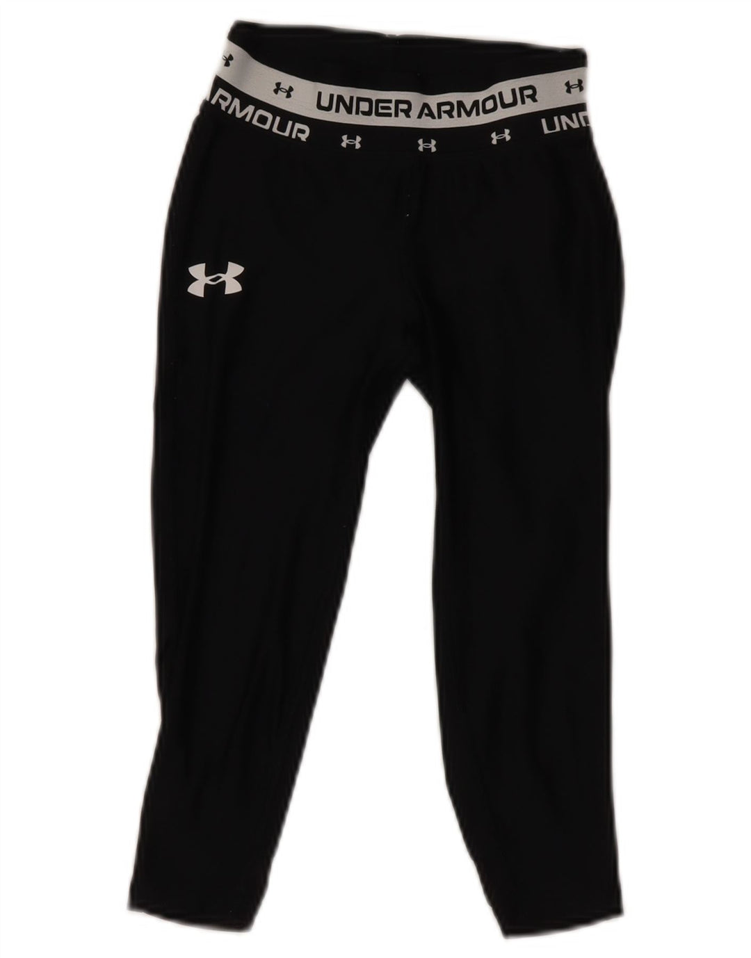 Leggings grafic pentru fete UNDER ARMOUR 7-8 ani Poliester negru mic