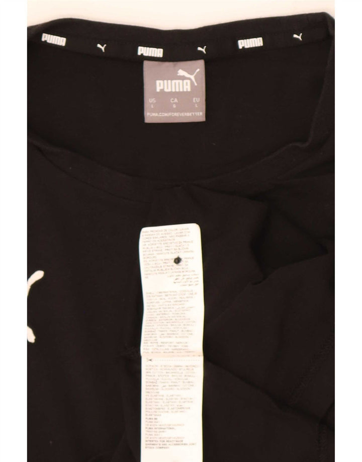 Tricou pentru bărbați Puma Top mare din bumbac negru