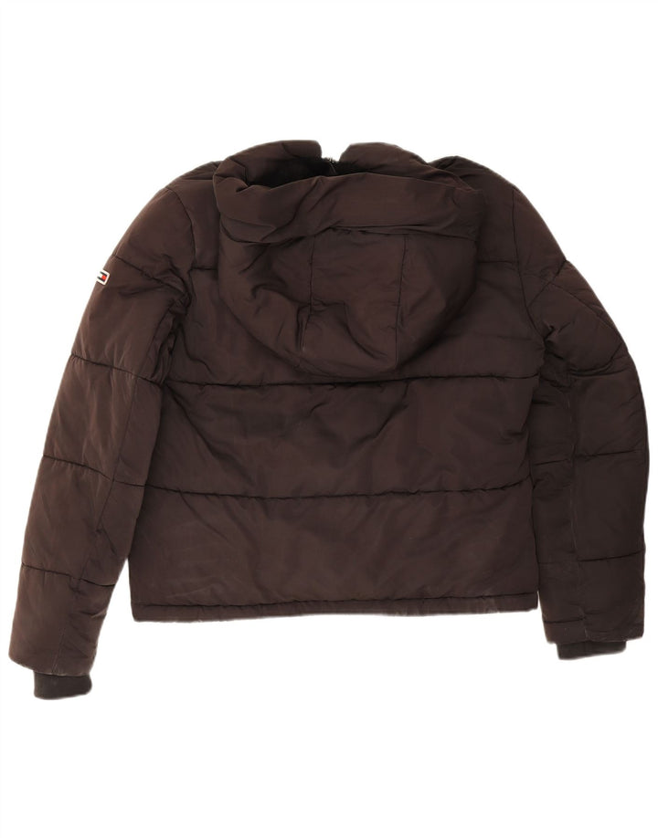 Jachetă căptușită supradimensionată pentru femei Tommy Hilfiger UK 6 XS poliamidă gri