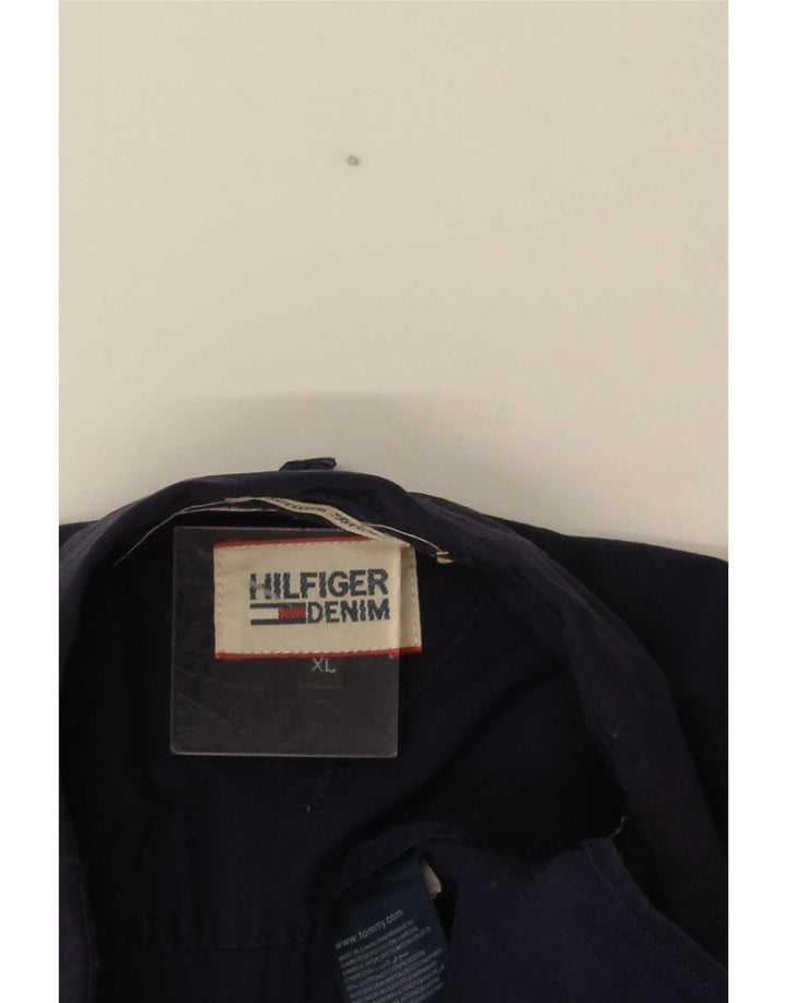 Cămașă pentru bărbați Tommy Hilfiger XL, bumbac bleumarin
