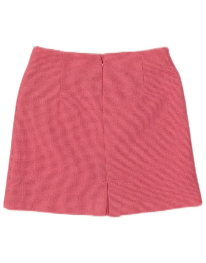 Fustă mini pentru femei Zara XS W24 roz poliester