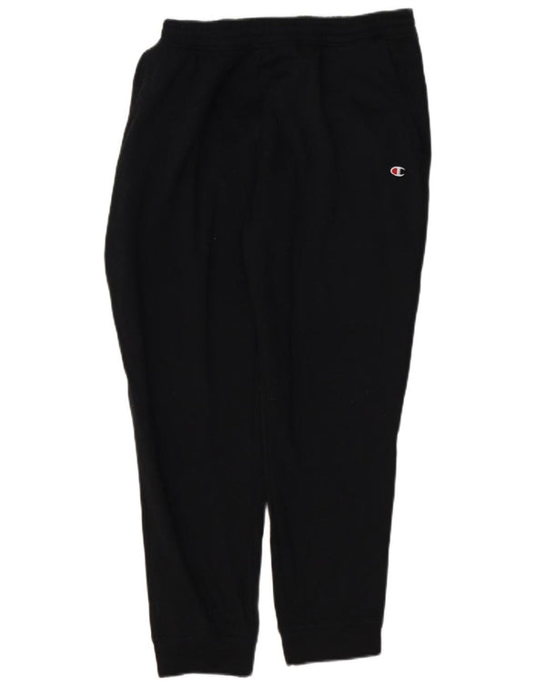 Pantaloni de trening pentru femei CHAMPION Pantaloni de jogging UK 14 Bumbac negru mare