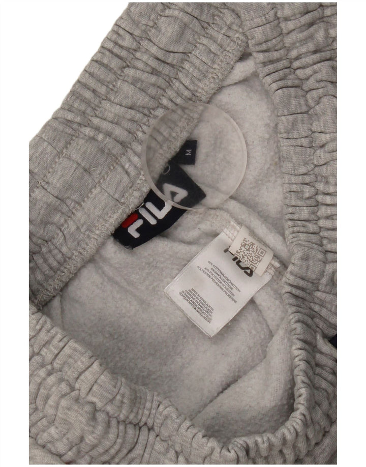 Pantaloni de trening cu grafică Fila pentru bărbați Pantaloni de jogging Gri mediu Colorblock