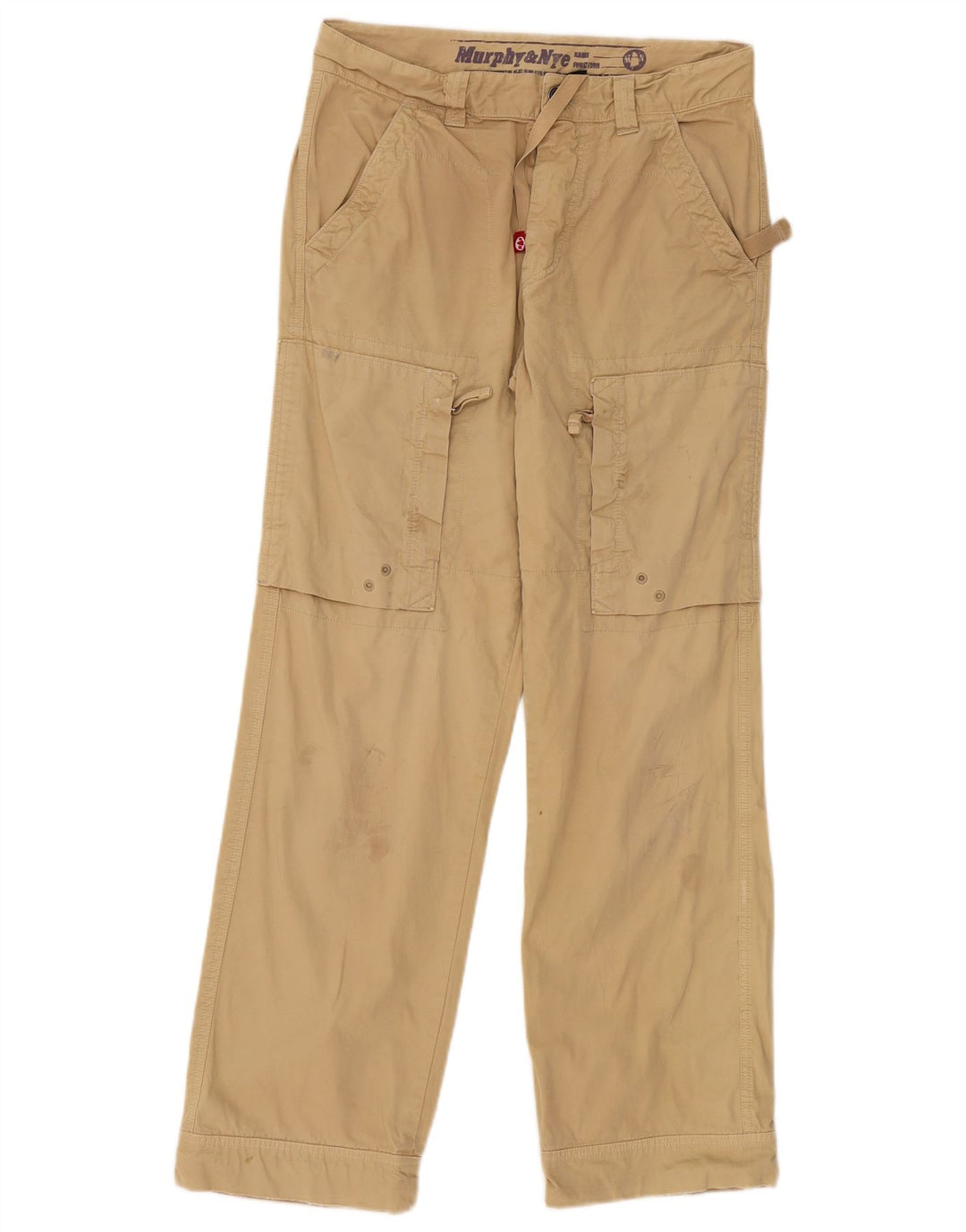 Pantaloni cargo drepti pentru femei Murphy & Nye L30 L30 bumbac bej