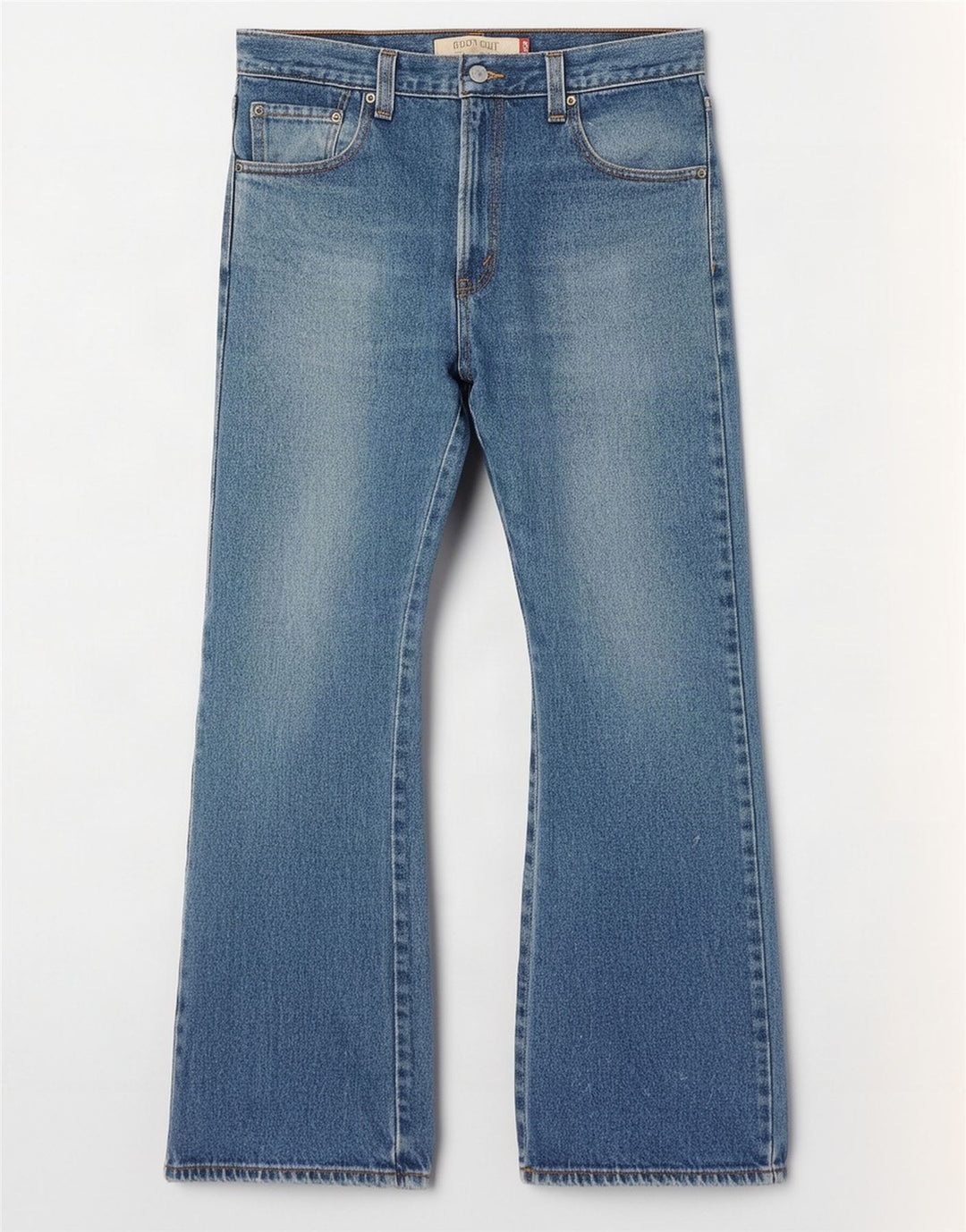 Blugi pentru bărbați Levi's 517 Bootcut W34 L32 Bumbac albastru