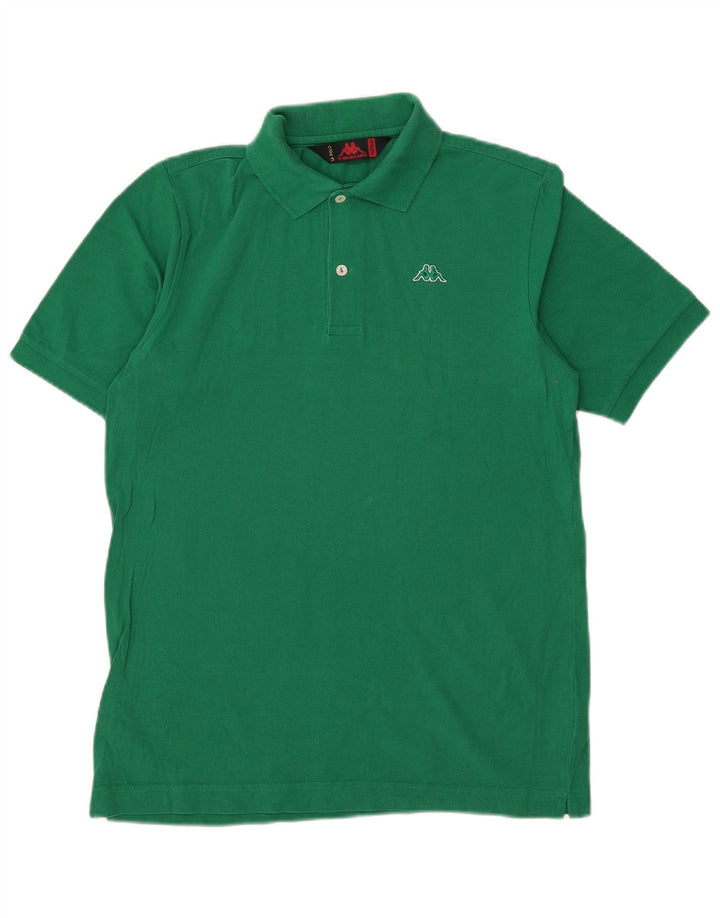 Tricou polo pentru bărbați Kappa, verde mediu
