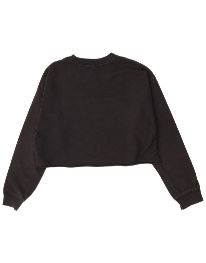 Levi's Pulover supradimensionat cu grafic pentru femei UK 10 Bumbac negru mic