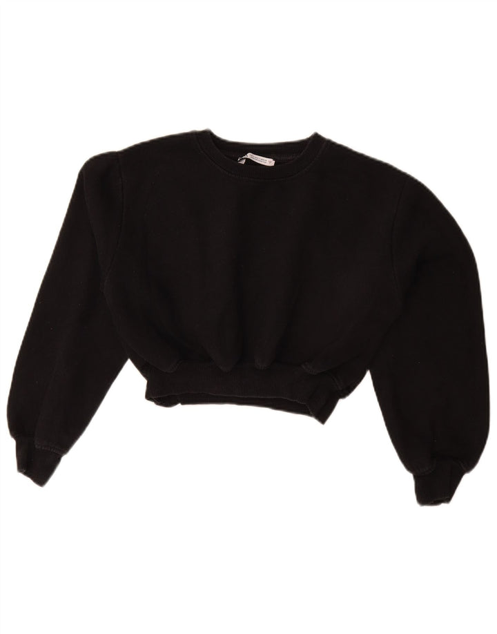 Pulover pentru femeie Zara Crop Pulover UK 10 Mic Negru
