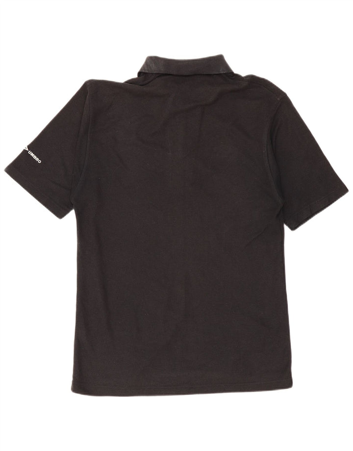 Tricou polo Umbro pentru bărbați, mare, negru