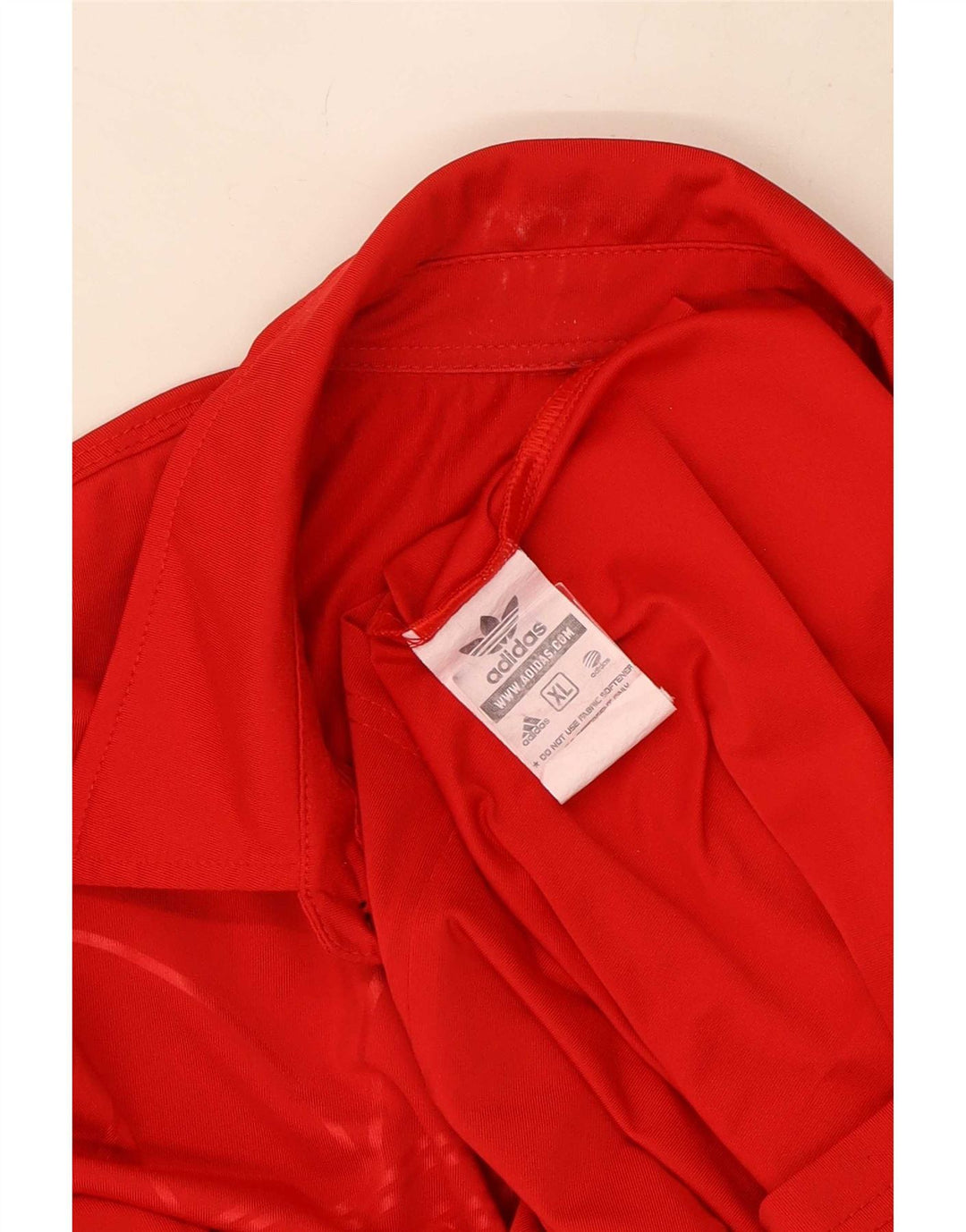 Tricou polo grafic pentru bărbați Adidas XL, roșu