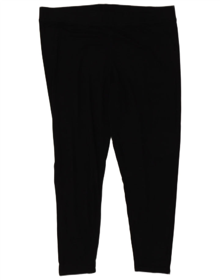 Leggings pentru femei Marks & Spencer UK 22 3XL Viscoză neagră