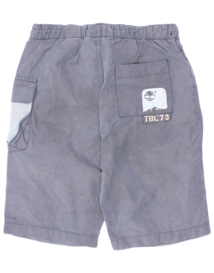 Pantaloni scurți cargo Timberland pentru băieți 2-3 ani W20 bumbac bleumarin