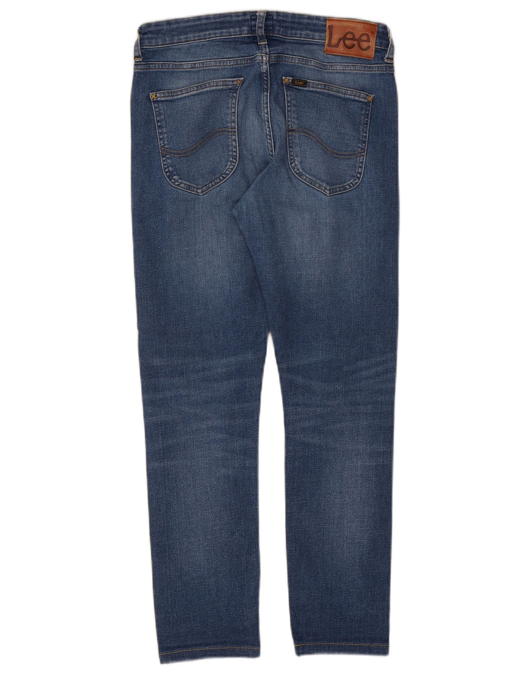 Blugi Lee Malone Slim pentru femei W30 L27 Bumbac albastru