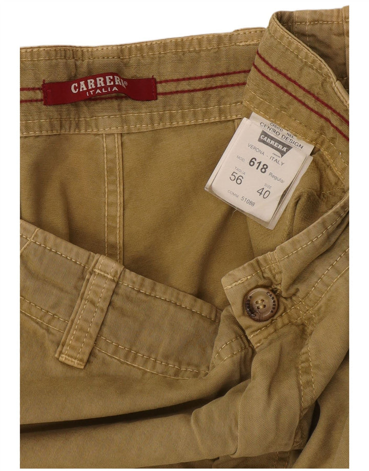 Pantaloni scurți pentru bărbați Carrera 618 Cargo W40 XL, bumbac bej