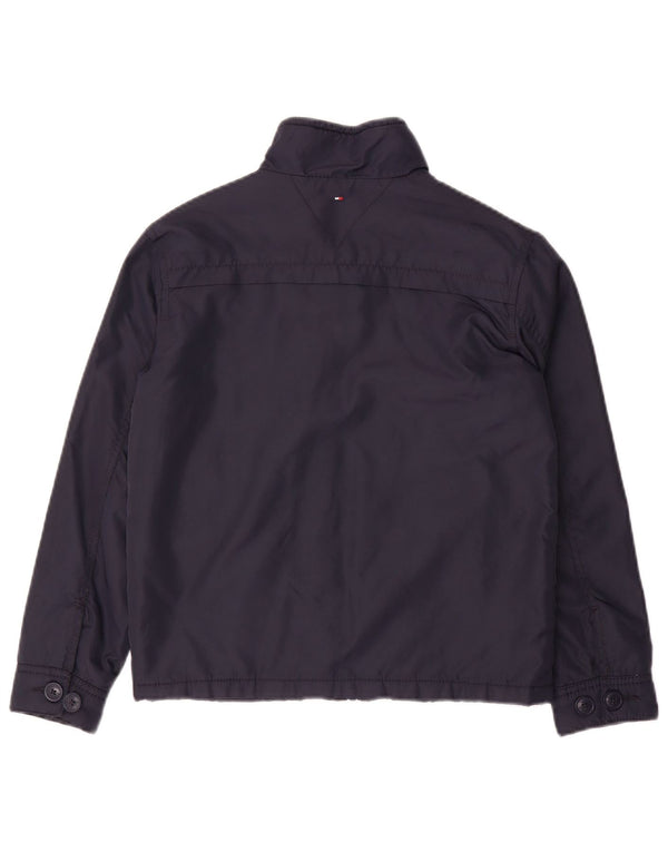 Tommy Hilfiger Boys Bomber Jacket 9-10 Years Navy Blue Nylon