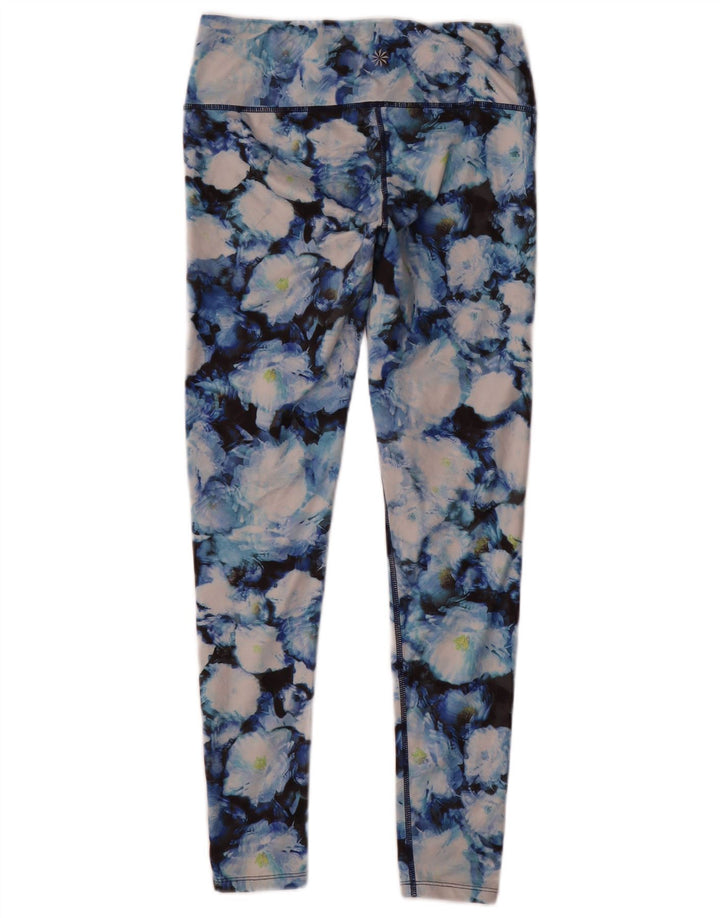 Leggings pentru femei Athleta UK 10 Poliester floral multicolor mic
