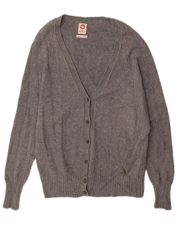 MURPHY & NYE Pulover cardigan pentru femei UK 18 XL Viscoză gri