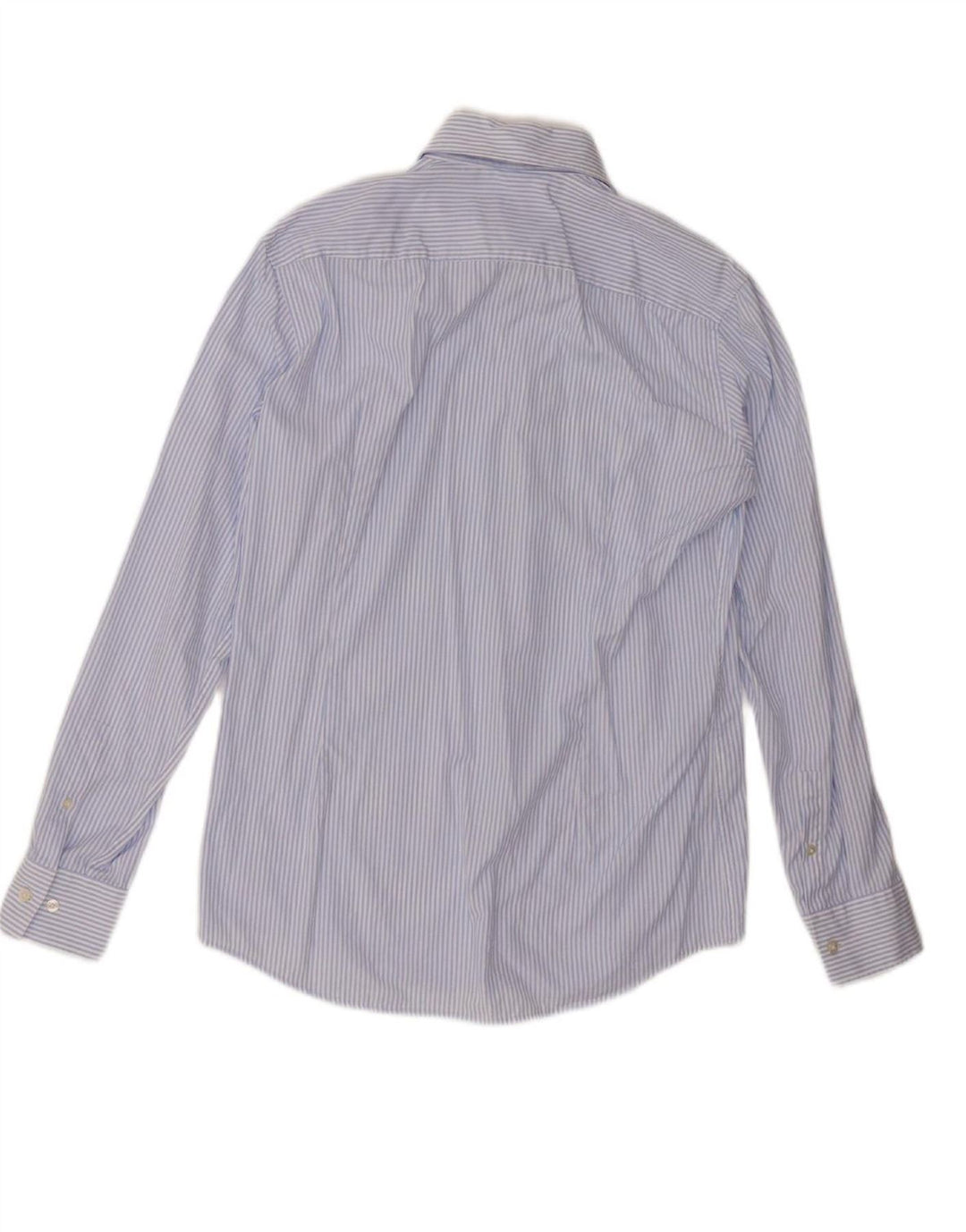 HUGO BOSS Mens Slim Fit Shirt Size 40 15 3/4 Medium Blue Striped