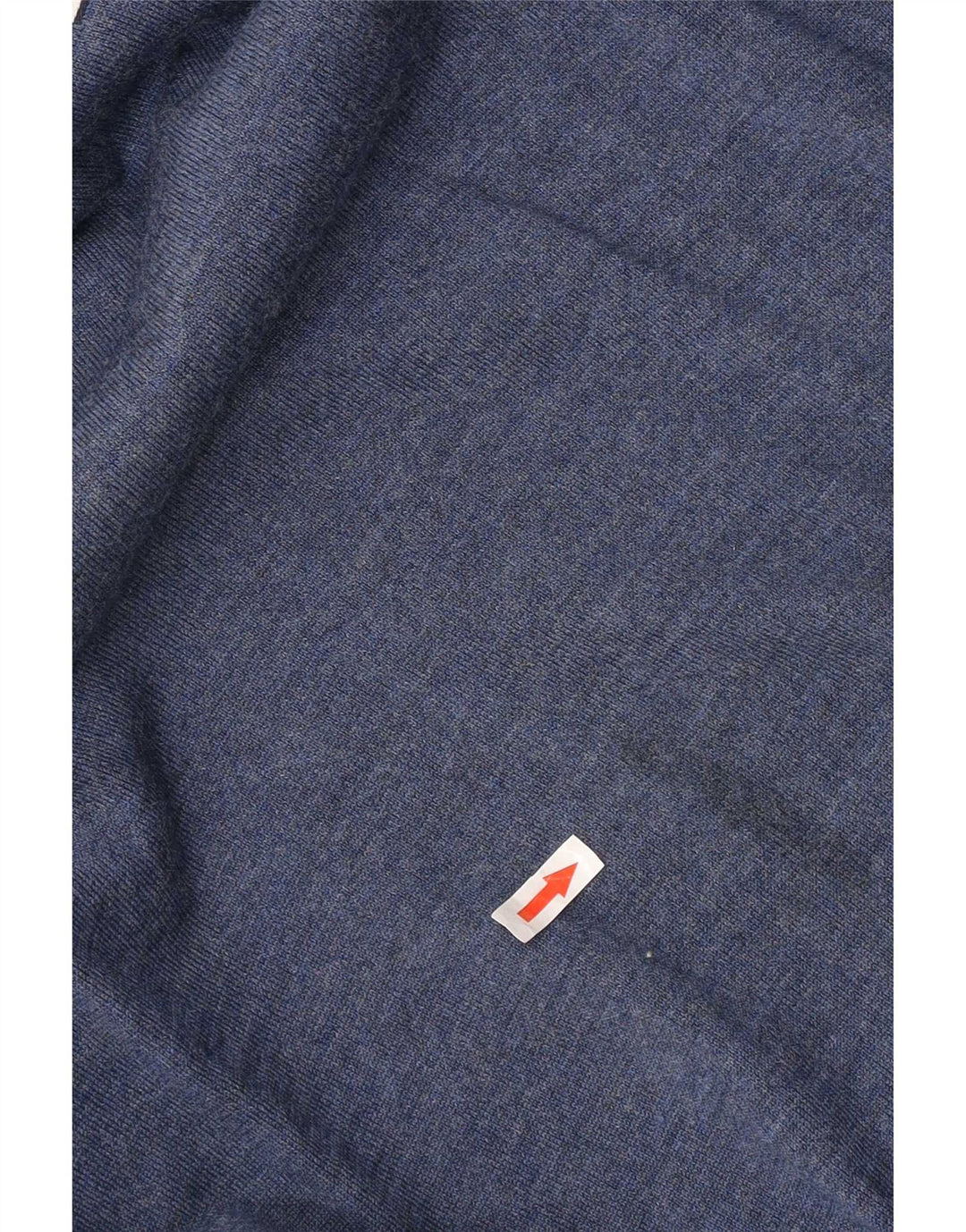 Pulover Tommy Hilfiger pentru bărbați cu decolteu în V, lână merinos albastru mediu