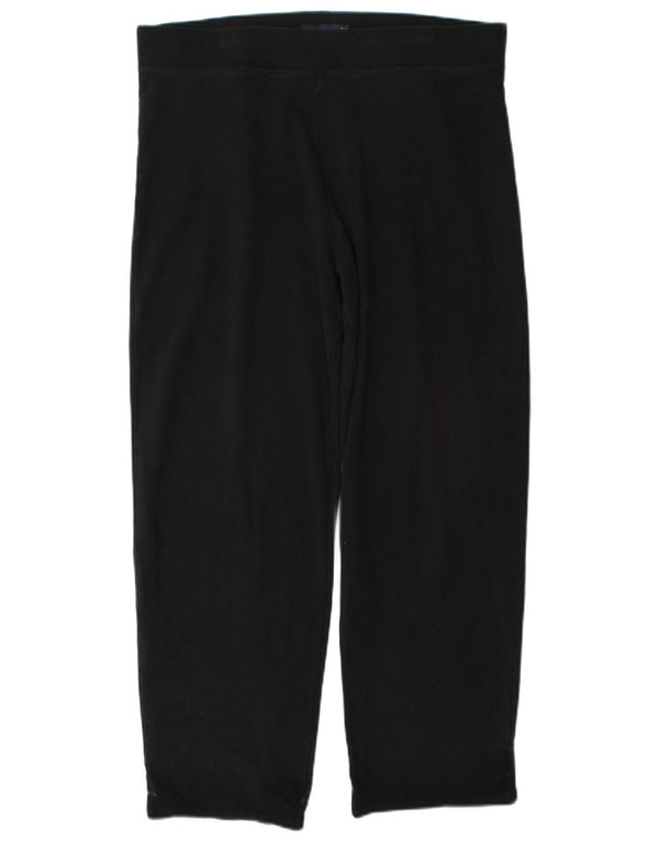 Leggings scurti pentru femei Marks & Spencer UK 16, mare, negru, bumbac