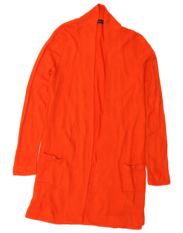 Pulover cardigan deschis pentru femei Marks & Spencer UK 12 portocaliu mediu