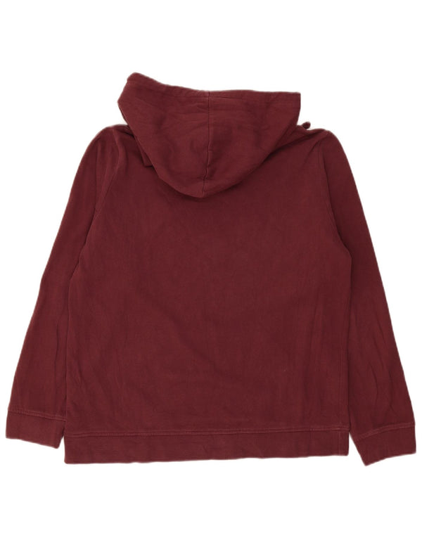 Pulover Vans pentru damă, cu grafică, UK 16, mare, bumbac burgundă