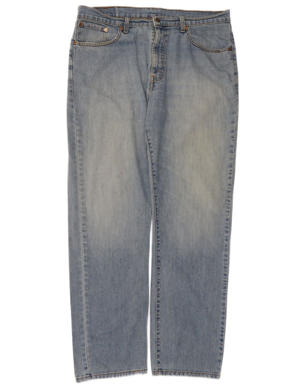 Blugi drepti pentru bărbați Levi's W38 L34 Bumbac albastru
