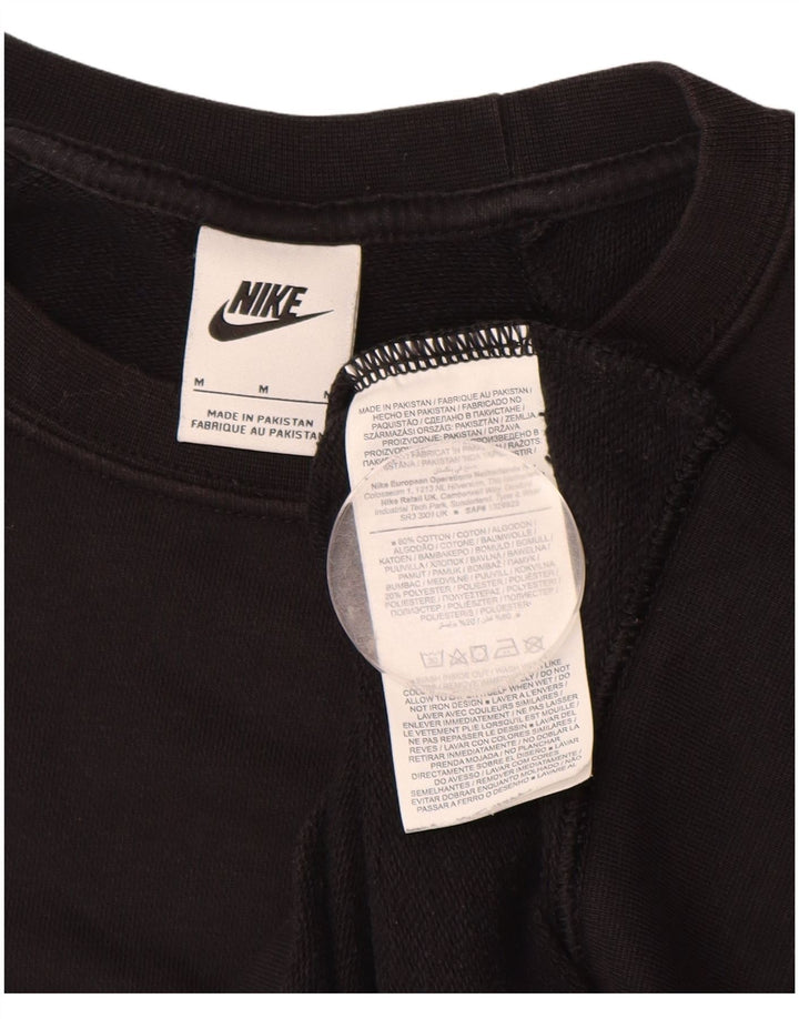 Pulover NIKE pentru femei, UK 14, bumbac mediu negru