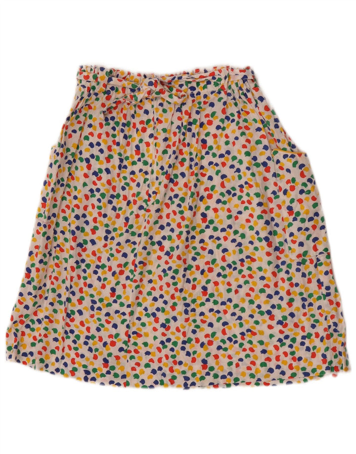 Fusta Vintage Bubble pentru femei W28 Medium Multicolore cu pete