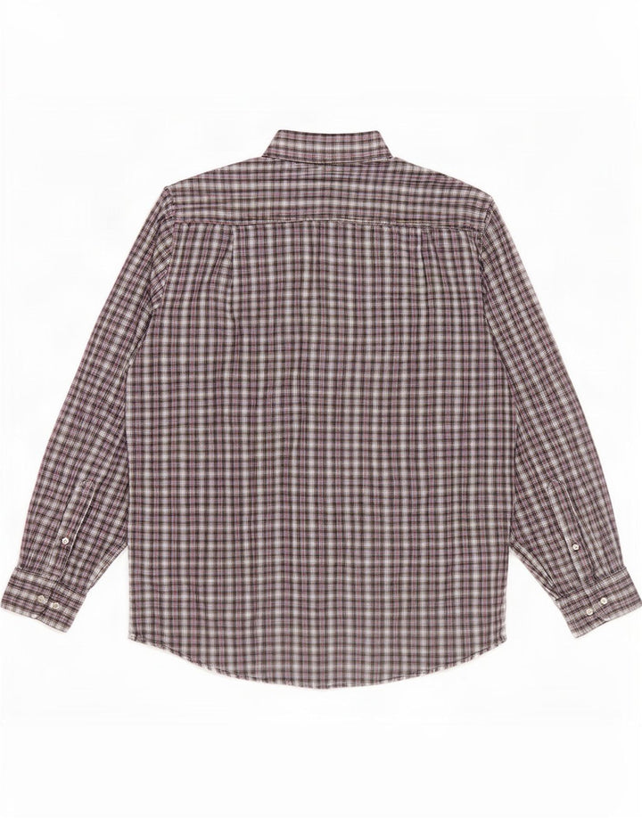 Cămașă de flanel pentru bărbați Rosengarten Mărimea 41/42, bumbac cu carouri multicolore mare