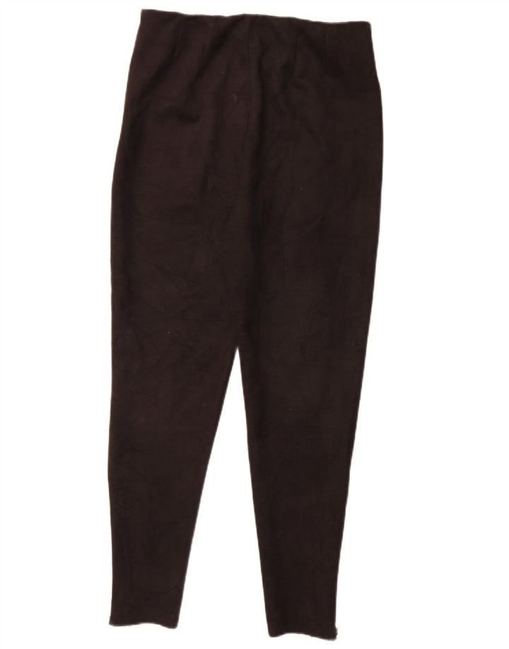 Leggings pentru femei Zara UK 14, mare, negru, poliester