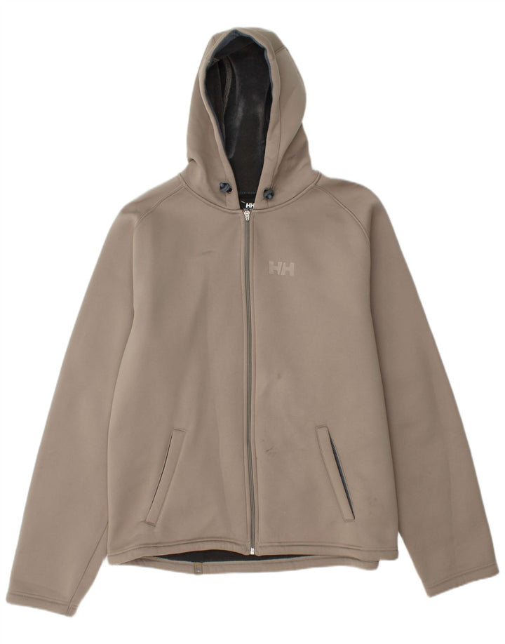 HELLY HANSEN Jachetă de vânt cu glugă pentru bărbați UK 40 Poliester mare gri