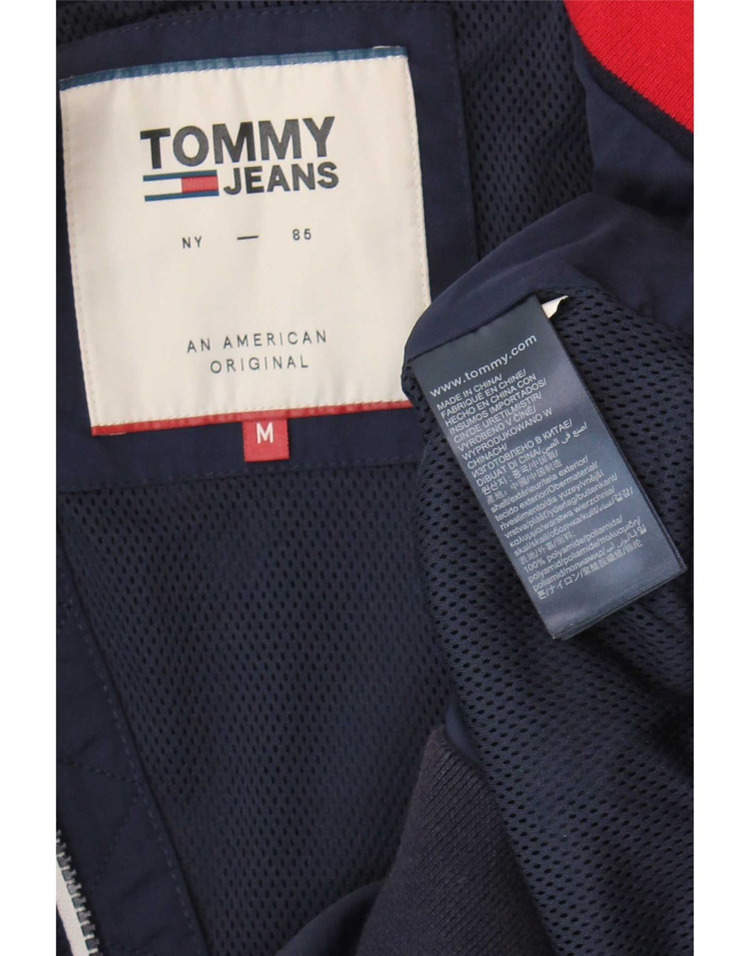 Geacă bomber pentru bărbați Tommy Hilfiger UK 38 Medium bleumarin Poliamidă