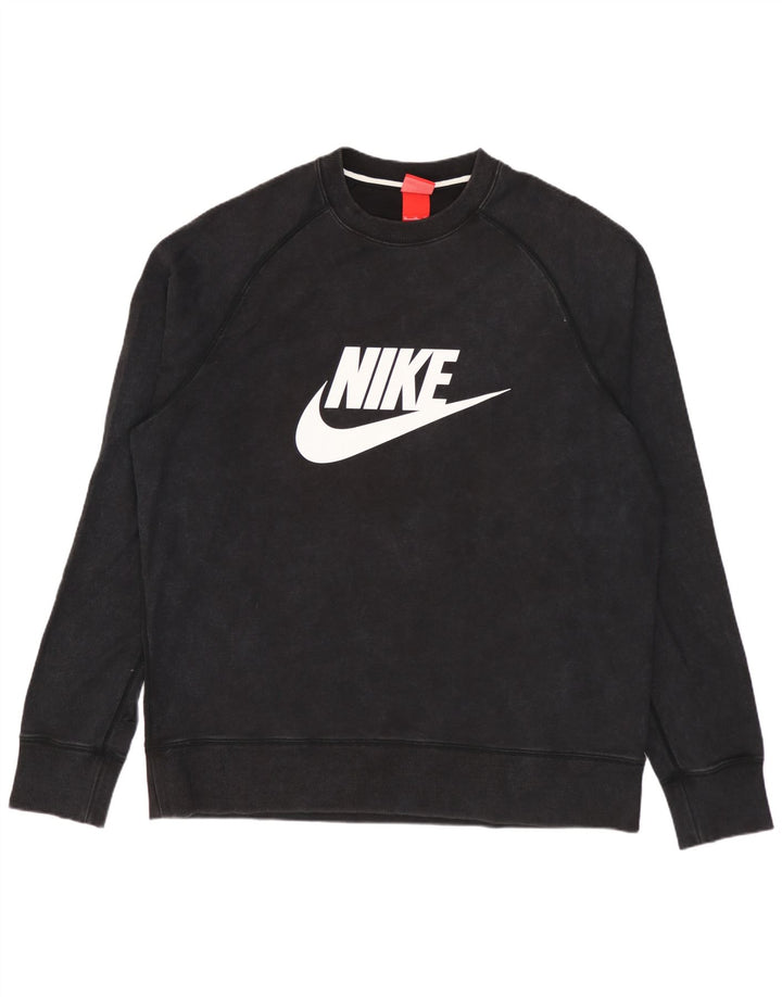Hanorac grafic pentru bărbați Nike Jumper XL bumbac negru