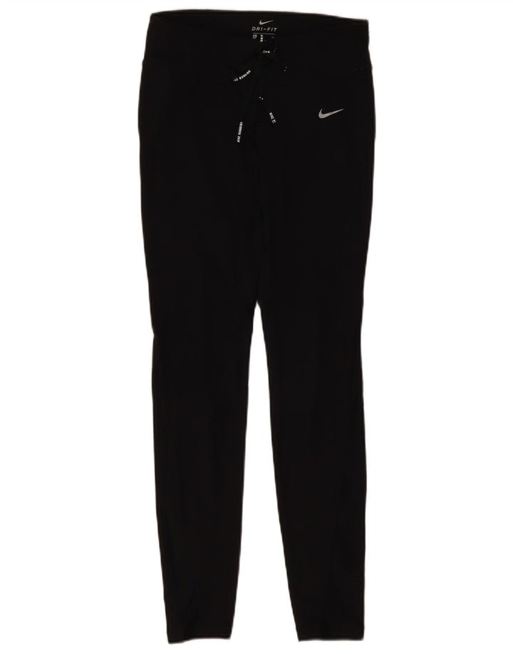 Leggings Nike Dri Fit pentru femei UK 8 Small Negru Poliester