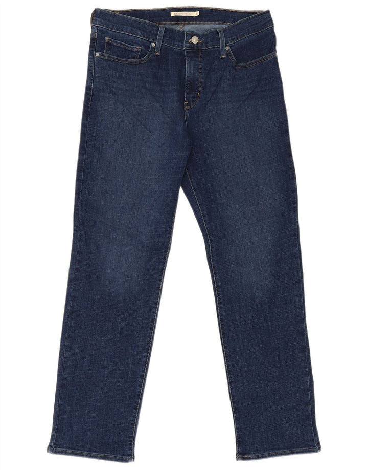 Blugi drepți modelați 314 pentru femei Levi's L31 L30 Bumbac albastru
