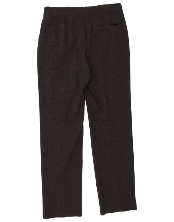 Pantaloni drepti pentru femei Marks & Spencer UK 12 Medium W30 L29 Gri Viscoză
