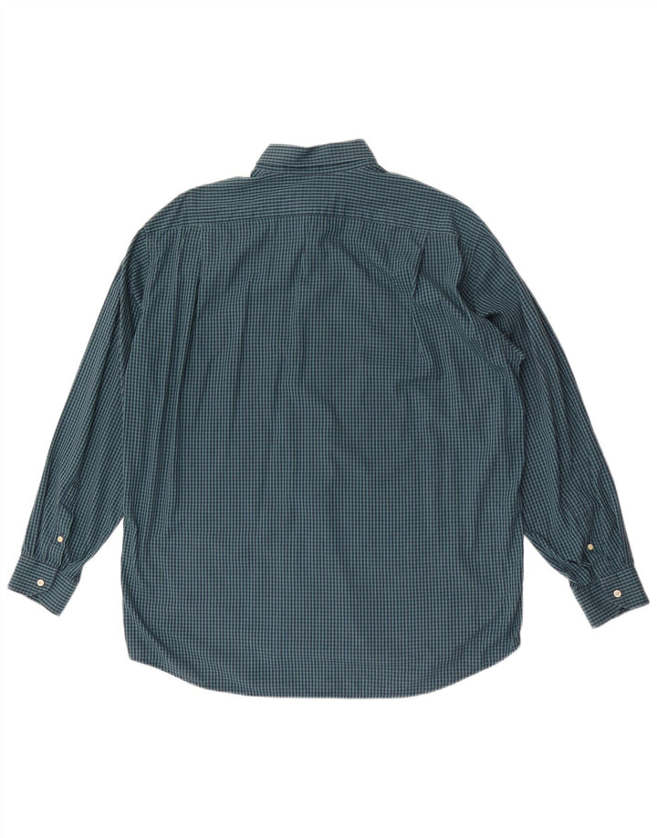 Cămașă Lacoste pentru bărbați, mărimea 41, mare, verde, vichy